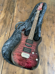 （送料無料）【5069】Ibanez アイバニーズ GIO　スーパーストラトタイプ　ディンキータイプ　エレキギター パープル