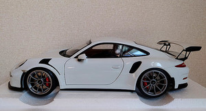 【美品】オートアート(AUTOart) 1/18　ポルシェ 911(タイプ991) GT3 RS ／ PORSCHE 911(Type991) GT3 RS