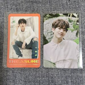 TREASURE THE First Step Chapter THREE YG select特典トレカ封入トレカ【JUNKYU】