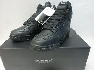 1000円～未使用 ナイキ NIKE × UNDERCOVER アンダーカバー DUNK HI 1985 / U ダンクハイ DQ4121-001 スニーカー　27.5㎝