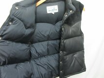 ■1000円～極美品 リアルマッコイズ THE REAL McCOY’s DOWN VEST DEERSKIN ディアスキン ダウンベスト サイズ40(L)_画像4