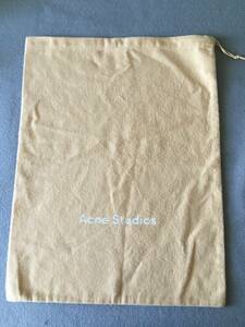 Acne Studios Acne storage bag beige shoes shoes short boots for 