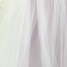 1円 子供ドレス KID Collection USA ワンピース サイズ １２USサイズ 薄紫光沢 9号マネキンに着せてます カラードレス中古７０２５_画像10