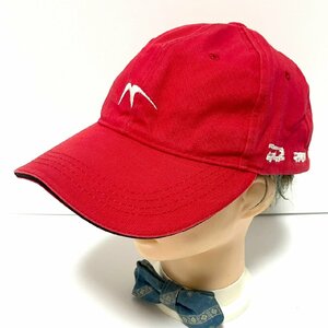 (^w^)b モリタ キャップ 帽子 CAP レッド MORITA 自動車 消防車 防災 刺繍 通気性 ベルクロ 調節 可能 フリーサイズ 56-60cm C0487EE