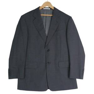 ◆美品 送料無料◆ PIERRE BALMAIN ピエールバルマン 背抜き テーラード ジャケット グレー メンズ L相当 AB5　ビジネス 通勤　3023k1