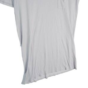 ◆良品◆ T by ALEXANDER WANG ティー バイ アレキサンダーワン 半袖 ロング カットソー Tシャツ チュニック グレー レディース S 3693k1の画像3