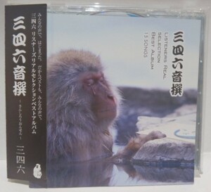 帯付 CD 三四六 音撰　松山三四六　ベストアルバム 長野県