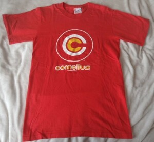 CORNELIUS　初期 Tシャツ Mサイズ USA製　レッド 赤　コーネリアス 小山田圭吾　90年代 渋谷系