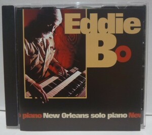 廃盤 CD　EDDIE BO　New Orleans Solo Piano　エディ・ボー　ニューオーリンズ　ピアニスト　ソロ ピアノ