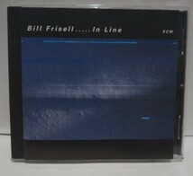 美品　BILL FRISELL　IN LINE　 ビル・フリゼール　ECM ドイツ盤 CD　JAZZ GUITAR ギター_画像1