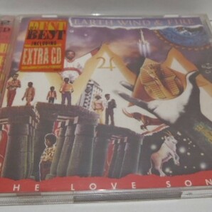 2枚組 CD EARTH,WIND & FIRE THE LOVESONGS BEST OF BEST アース・ウィンド・アンド・ファイアーの画像2