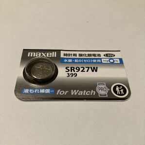 マクセル ボタン電池 酸化銀電池 SR927W399 １個売り de195の画像1