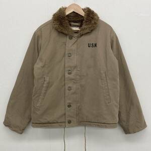 YMCL NAVY DEPARTMENT U.S.N. N-1 デッキジャケット 38サイズ US NAVY ビンテージ 復刻 ボア ミリタリー 3090199