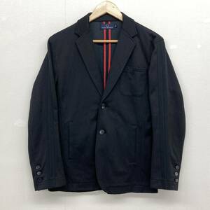 FRED PERRY ジャージ 素材 ブレザー ブラック 黒 メンズ Sサイズ FREDPERRY フレッドペリー テーラードジャケット 3100171