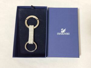 【質屋 尾張屋商店 東京】 ☆美品☆ スワロフスキー キーリング アリス 860475 レディース SWAROVSKI