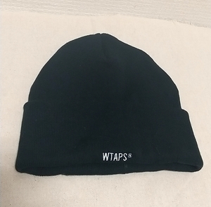 良品◆WTAPS ニットキャップ/ブラック/メンズ/MADT-HT04