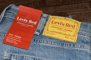 LEVI'S Red 502　W32　L32　テーパー ストレッチ レギュラーフィット ジーンズ
