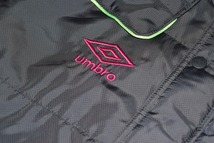 UMBRO ロング ベンチコート　M　グレー_画像3