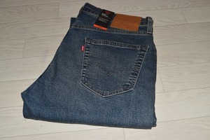 LEVI'S プレミアム 502　W34　L32　テーパー ストレッチ レギュラーフィット ウォーム ジーンズ　保温性