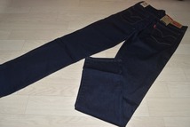 LEVI'S 312　W28　L30　シェーピング スリム ストレッチ ジーンズ　濃紺_画像2