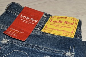 LEVI'S Red 505　W32　L32　ストレート ストレッチ ジーンズ　