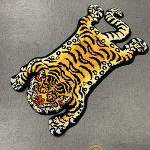【新品未使用】虎マット チベタンタイガーラグ 約100×60cm