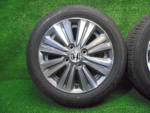 5ET117BC5) 送料無料 155/65R14 ブリヂストン ECOPIa NH100C 夏タイヤ+ホンダ純正 14インチホイール4本セット ライフディーバ_画像2