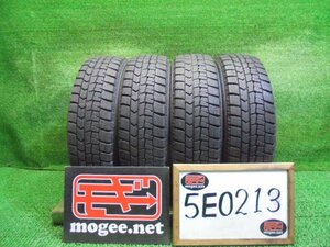 5EO213CA8 ) 送料無料 155/65R13 ダンロップ ウインターマックスWM02 13インチスタッドレスタイヤ4本セット 2018年製