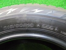 5EA610NT4) 送料無料 バリ山 イボ有 215/60R16 ブリヂストン ブリザックVRX2 16インチスタッドレスタイヤ1本 2019年製_画像6