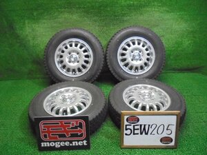 5EW205BB16 ) 送料無料 145R12 6PR LT ダンロップ ウインターマックスSV01 スタッドレスタイヤ+Weds12インチホイール4本セット