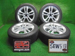 5EW513AE6) 送料無料 245/45R17 ミシュラン X-ICE3+ スタッドレスタイヤ+17インチアルミホイール4本セット 2018年製　E212 ベンツEクラス