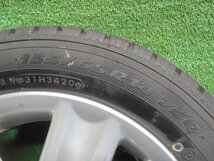 5EQ314BC11) 送料無料 155/65R14 トーヨータイヤ GARIT GIZ スタッドレスタイヤ+ダイハツ純正 14インチアルミホイール4本セット　2020年製_画像4