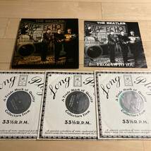 u014 3LP ビートルズ FROM US TO YOU ■THE SWINGIN' PIG THE BEATLES 3枚組 カラー盤_画像2