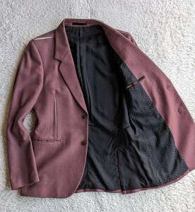 Paul Smith ポールスミス ウール 2B ジャケット パープル 美シルエット L (M～Lサイズ相当)