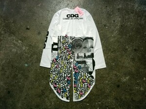 COMME des GARCONS Collage 2016GW. хвост cut and sewn Comme des Garcons ko Large .PLAY Logo 