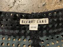 HELMUT LANG 80s 90s パンチング フロントジップスカート ヘルムートラング_画像6