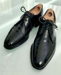 送料無料　美品　ジョンロブ　 JOHNLOBB ペリエ　7 1/2 綺麗めプレーントゥ