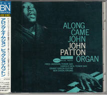 ブルーノート BLUE NOTE ビッグ・ジョン・パットン BIG JOHN PATTON / ALONG CAME JOHN_画像1