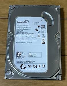 【正常判定】 3.5インチ 250GB Seagate Barracuda ST250DM000 中古品 (C)