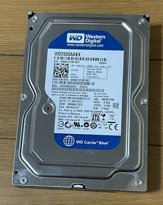 【正常判定】 3.5インチ 250GB Western Digital WD2500AAKX 中古品 (T)