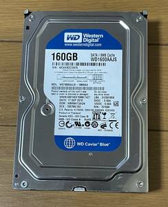 【正常判定】 3.5インチ 160GB Western Digital WD1600AAJS 中古品 (A)