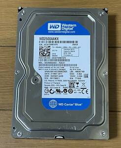 【正常判定】 3.5インチ 250GB Western Digital WD2500AAKX 中古品 (O)