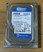 【正常判定】 3.5インチ 250GB Western Digital WD2500AAKX 中古品 (U)_画像1