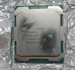 【動作確認済み】Intel XEON E5-2699v4 2.20GHz SR2JS 22Core 44Threads LGA2011v3 Broadwell-EP ヒートスプレッダ傷有 