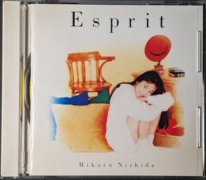 〇CD) 西田ひかる 『Esprit』★GREETING CARD 3枚付き★