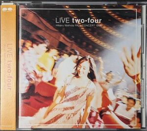 〇CD) 西田ひかる 『LIVE two-four』★帯付き★