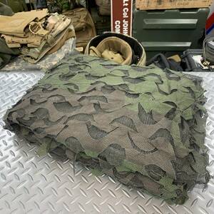 米軍実物 Camouflage Screening System カモフラージュネット 偽装網/180×125cm
