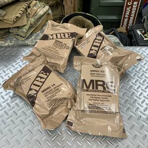 米軍実物 MRE/SOPAKCO Meal-Ready-To-Eat レーション 2023検品/4個 sopakco wornick ameriqual rcw