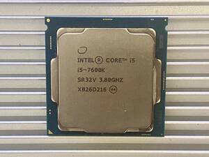 インテル Intel Core i5 7600K 3.8GHz 4core 4スレッド KabyLake 動作確認済