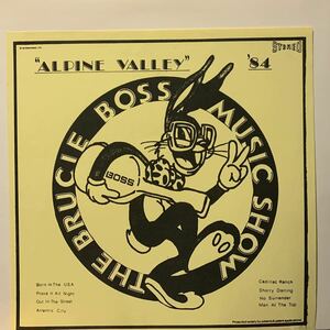 bruce springsteen alpine valley'84(LP)コレクターズレコード